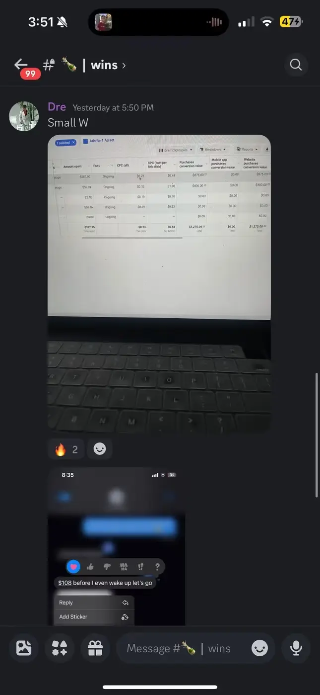 Dre 8x ROAS passive income