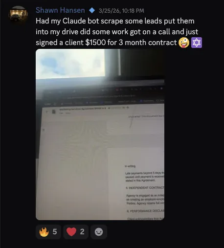 Shawn second client